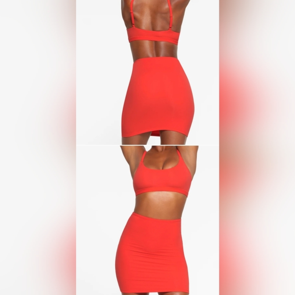 Skims Skirts Poppy Red Size 4X